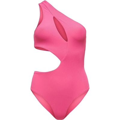 ONLY Бански костюм Only Selena Peekaboo swimsuit - Pink (Fandango Pink)