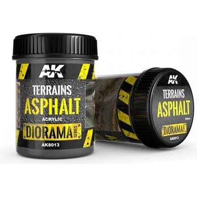 AK-Interactive Akrylový terén AK Asphalt 250 ml
