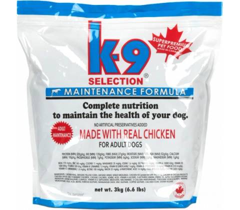 K-9 Selection Maintenance Formula 3 kg