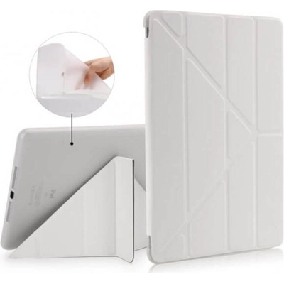 SES 2v1 Smart flip cover + zadní silikonový ochranný obal Apple iPad Air 5 10.9 2022,M1 bílý 10639 – Zboží Mobilmania