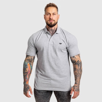 Iron Aesthetics pánské polo tričko Pique šedé