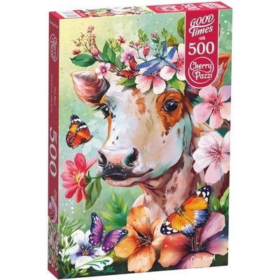 Cherry Pazzi Пъзел Cherry Pazzi от 500 части - "Уау! " крава (20029)