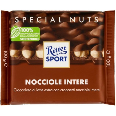 Ritter Sport Mliečna čokoláda celé orechy 100 g