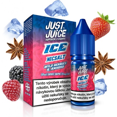 Just Juice Salt ICE Wild Berries & Aniseed 10 ml 11 mg