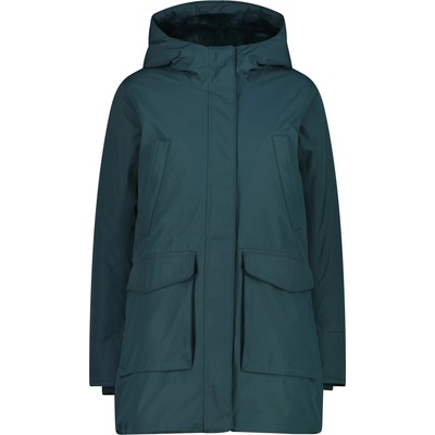 CMP Дамско яке парка CMP Women's Parka Fix Hood 35K3556 Parka - Trek Green - размер 38 (EU) (104-5445-0213)