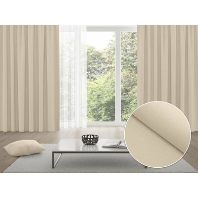 Biante Zatemňovací záves Blackout BKU-121 Latte - šírka 270 cm 270x160 cm