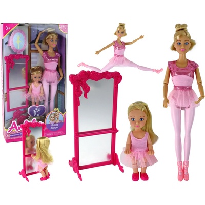 LEANToys Anlily matka a dítě baleríny