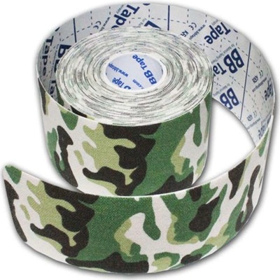 BB Tape Kineziologické tejpymaskování zelená 5 cm x 5 m