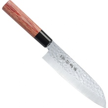 Dellinger Nôž Santoku KANETSUNE TSUCHIME hnedý 16 cm