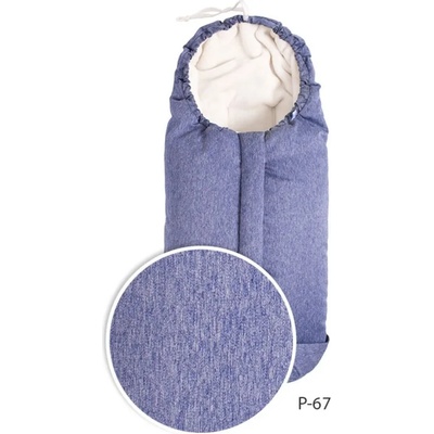 Baby Matex Чувалче за количка и стол за кола Baby Matex - Pluto, син (5902675050913)