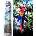 Norimpex - Puzzle Diamant painting: Colorful parrots 80x40cm - 1 - 39 piese