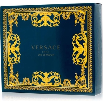 Versace Eros Eau de Parfum EDP 100 ml + sprchový gél 150 ml + EDP 10 ml