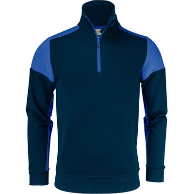 Printer mikina Prime Halfzip Sweater s 1/4 zipem navy/cobalt