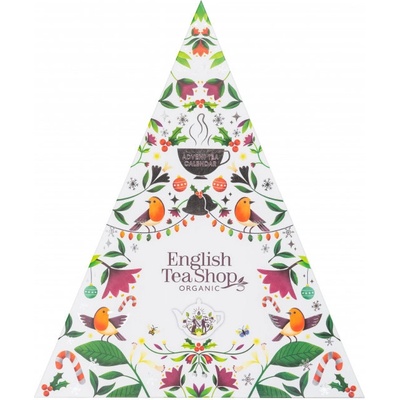 English Tea Shop VÁNOCE Pyramidky TROJUHELNÍK adv.kal.25 ks