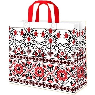 Чанта " Шевица червено и бяло" , dos (е-16862)