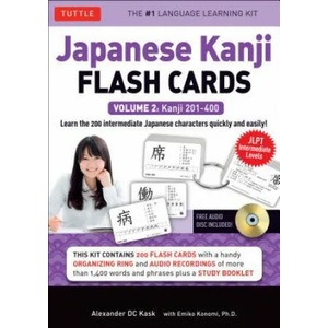 Japanese Kanji Flash Cards Kit Volume 2 (2016)