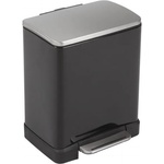 EKO-Europe Кош за отпадъци EKO E-CUBE с педал (20 л) - черен (EKO 926820 - Black)