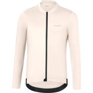 straede Фланелка с дълъг ръкав за колоездене straede Aerlig Thermal Longsleeve Cycling jersey - Greige (056-3820-0211)