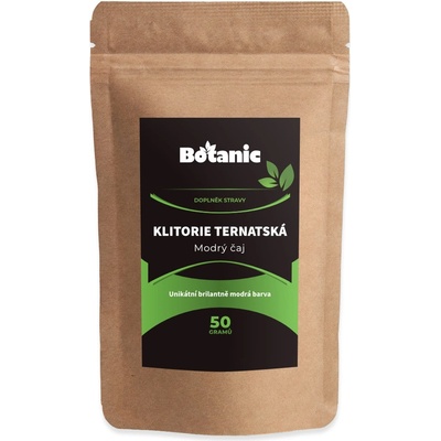 Botanic Klitorie ternatská Modrý čaj 50 g – Zbozi.Blesk.cz