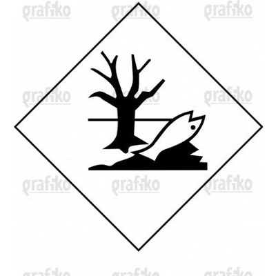 Grafiko | Látky nebezpečné životnímu prostředí - Materiál Magnetická fólie, Rozměr 300x300mm