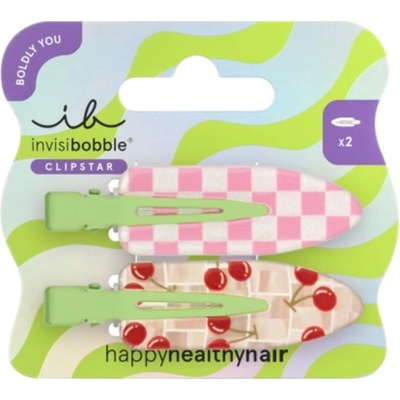 Invisibobble Clipstar Cherry Topping 2 ks
