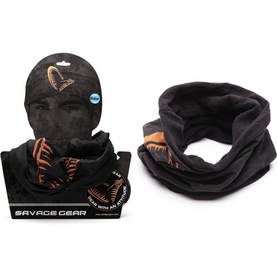 Savage Gear šatka Black Savage Tec-Tube w/Fleece