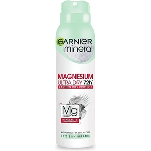 Garnier Magnesium Ultra Dry Део спрей против изпотяване за жени 150 мл (65433)