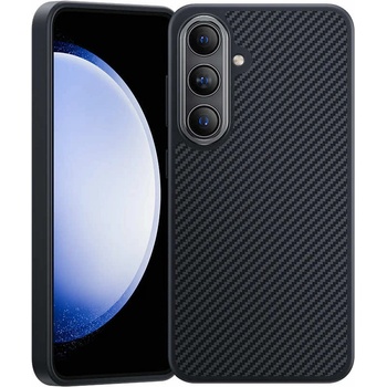 Benks MagClap ArmorPro Kevlar Case 600D - удароустойчив кевларен кейс с MagSafe за Samsung Galaxy S24 (черен)