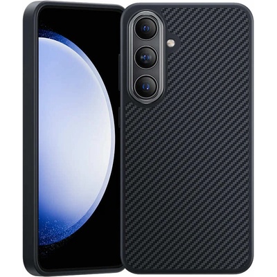 Benks MagClap ArmorPro Kevlar Case 600D - удароустойчив кевларен кейс с MagSafe за Samsung Galaxy S24 (черен)