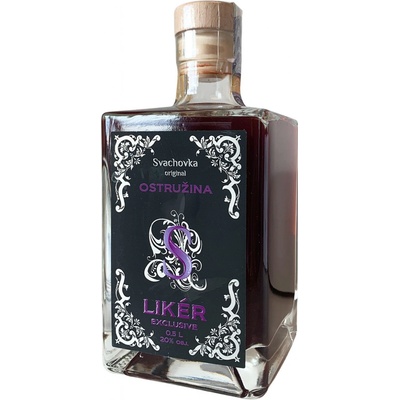 Exclusive Likér Ostružina 20% 0,5 l (holá láhev)