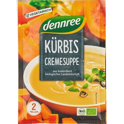 Dennree BIO Tekvicová krémová polievka 40 g