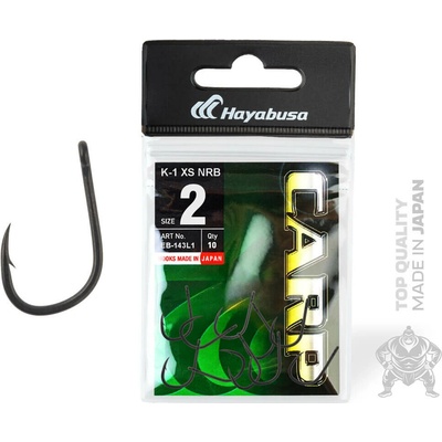 Hayabusa Teflonové Háčky K-1 XS NRB vel.2