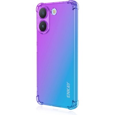 Xiaomi ENKAY Калъф за Xiaomi Poco X8 Pro 5G - TPU, 2.5mm подсилени ъгли, 1.5mm защита, 4 градиентни цвята
