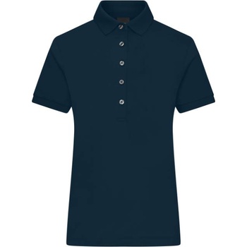 Daiber jn 1301 / Дамска поло тениска от джърси - тъмносиня l (02130100303)