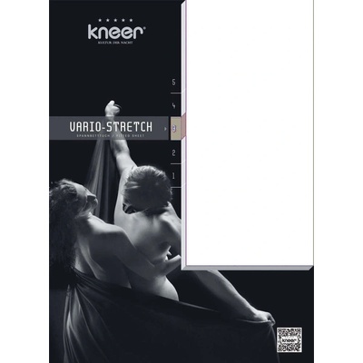 Kneer Plachta na vrchný matrac biela 90x200x12