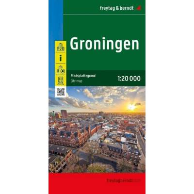 Groningen 1:20 000 / plán města