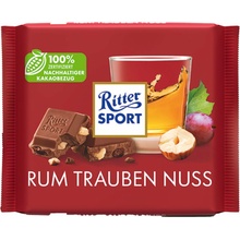Ritter Sport s rumovými rozinkami a ořechy 100 g