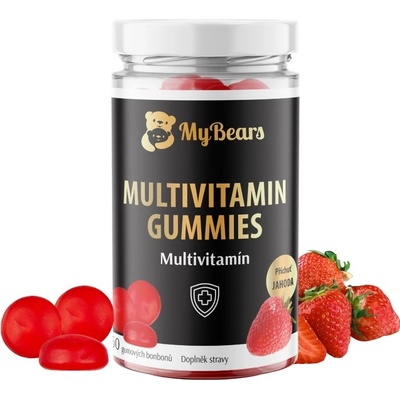 MyBears gumoví medvídci Multivitamín 60 bonbónů