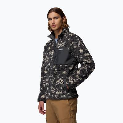 Мъжки суитшърт от полар Columbia Winter Pass Reversible shark/peaked tonal