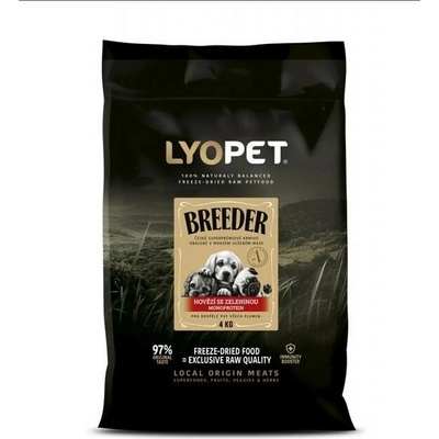 Lyopet Breeder Hovězí se zeleninou 18 kg