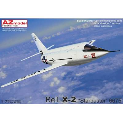 AZmodel Bell X-2 'Starbuster' 6675 3x camo 7681 1:72
