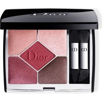 Dior 5 Couleurs Couture Eyeshadow Palette Vysoce pigmentovaná paletka očních stínů 879 Rouge Trafalgar 7 g