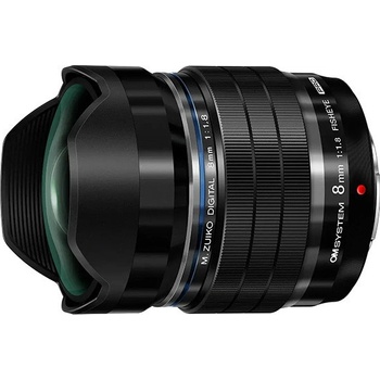 Olympus OM SYSTEM objektiv M.ZUIKO 8mm f/1.8 black PRO V335340BW000