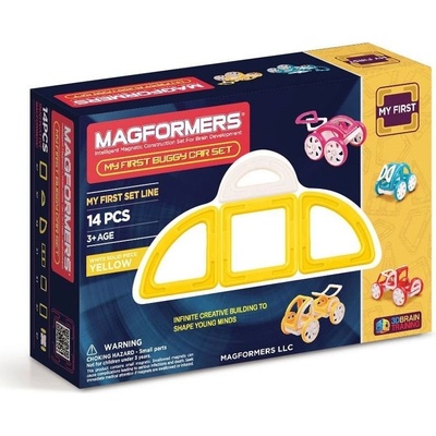 Magformers Môj prvý bugy žlté 14 ks