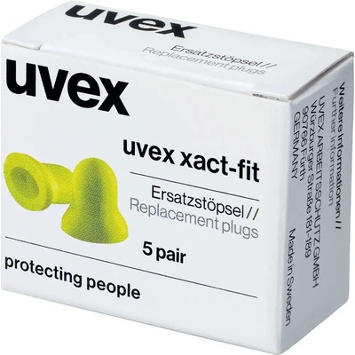 Uvex xact-fit Náhradní ušní zátky 5 párů