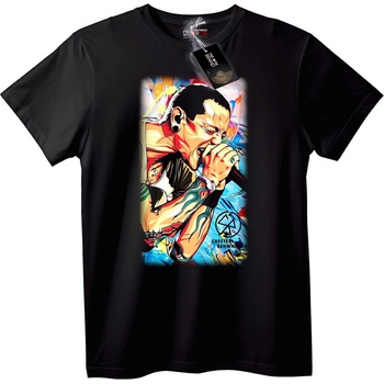 NOONEBRAND Тениска Linkin Park Chester Bennington - 5XL, Black