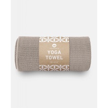 Lotuscrafts Yoga Towel GRIP uterák na jogu 183 x 61 cm Taupe