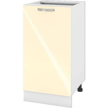 ИРИМ Долен кухненски шкаф Сити БФ-Бежово гланц-05-28 45 см