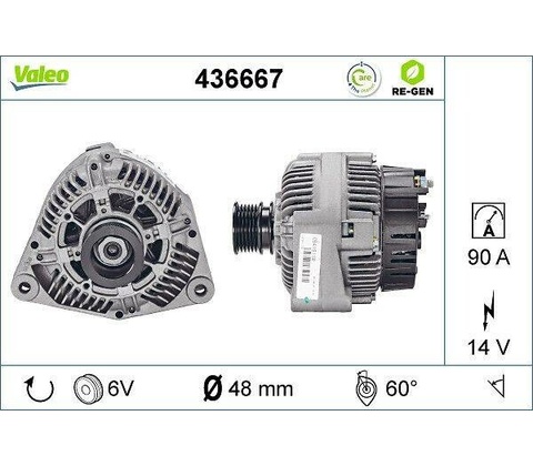 Generátor VALEO 436667