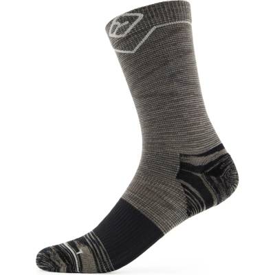 Ortovox Мъжки туристически чорапи Ortovox Alpine Mid Socks Merino socks - Black Raven - размер 39-41 (EU) (201-7473-0111)